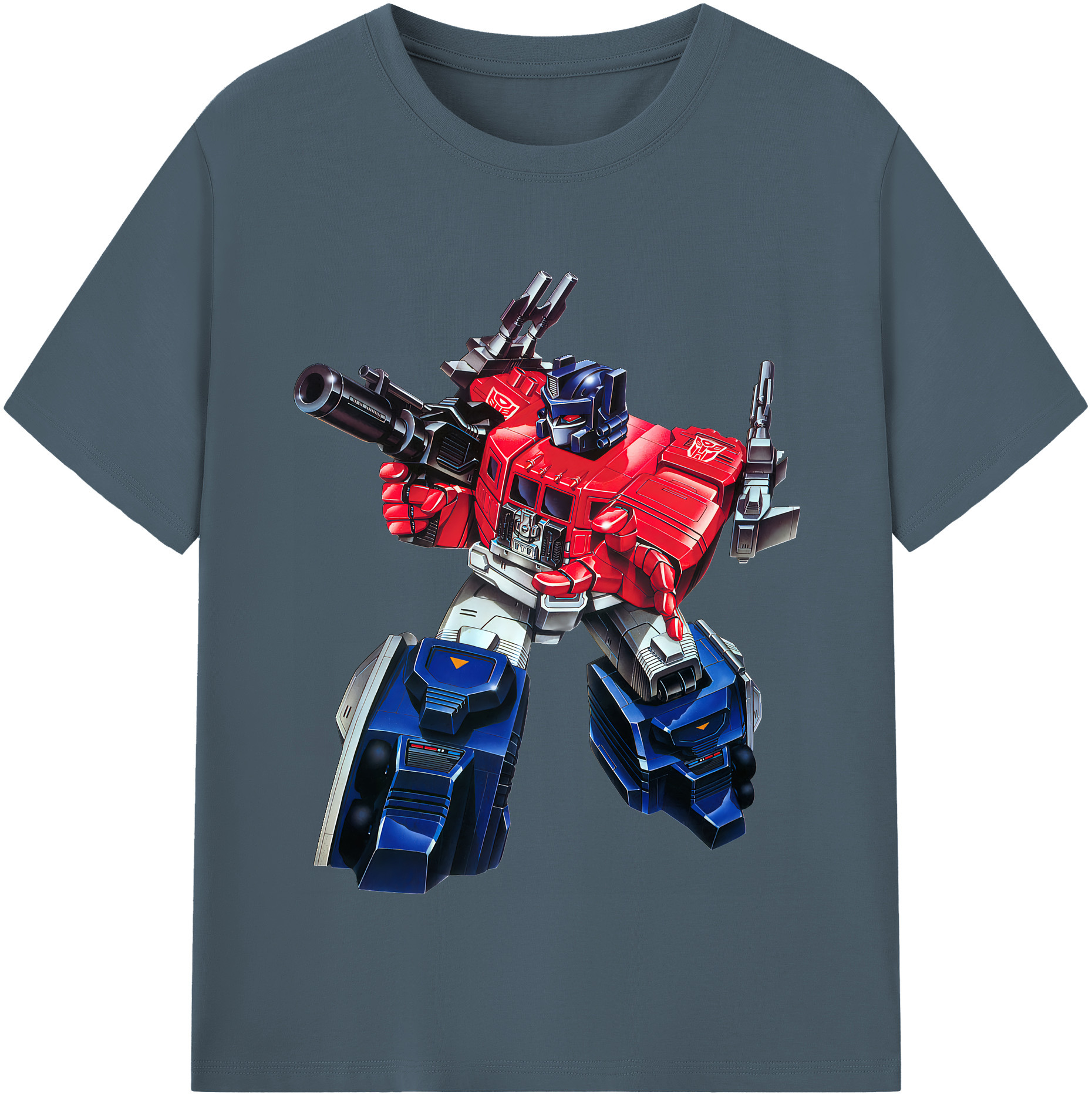（画像用） Transformers トランスフォーマー 綿100％半袖Tシャツ（フロントプリント）